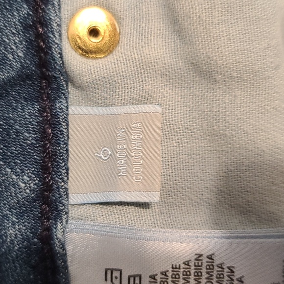 Michael Kors Women's Blue Denim Flared Jeans (Sz 6) - Picture 4 of 10